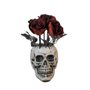 Skull Flower Vase