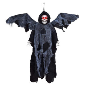 black wing grim reaper halloween decoration