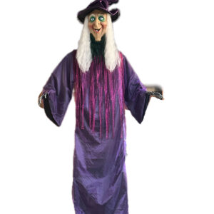 12 ft animatronic halloween witch