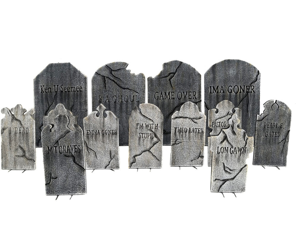  Walmart Way to Celebrate 13-Piece Tombstone Set 