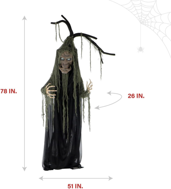 Life Size Tree animatronic tree/ Animated Tree Man with Moving Mouth - Image 4