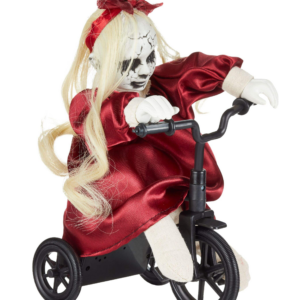 Haunted Doll on Tricycle doll Riding